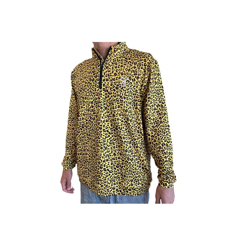 Cheetah Quarter Zip