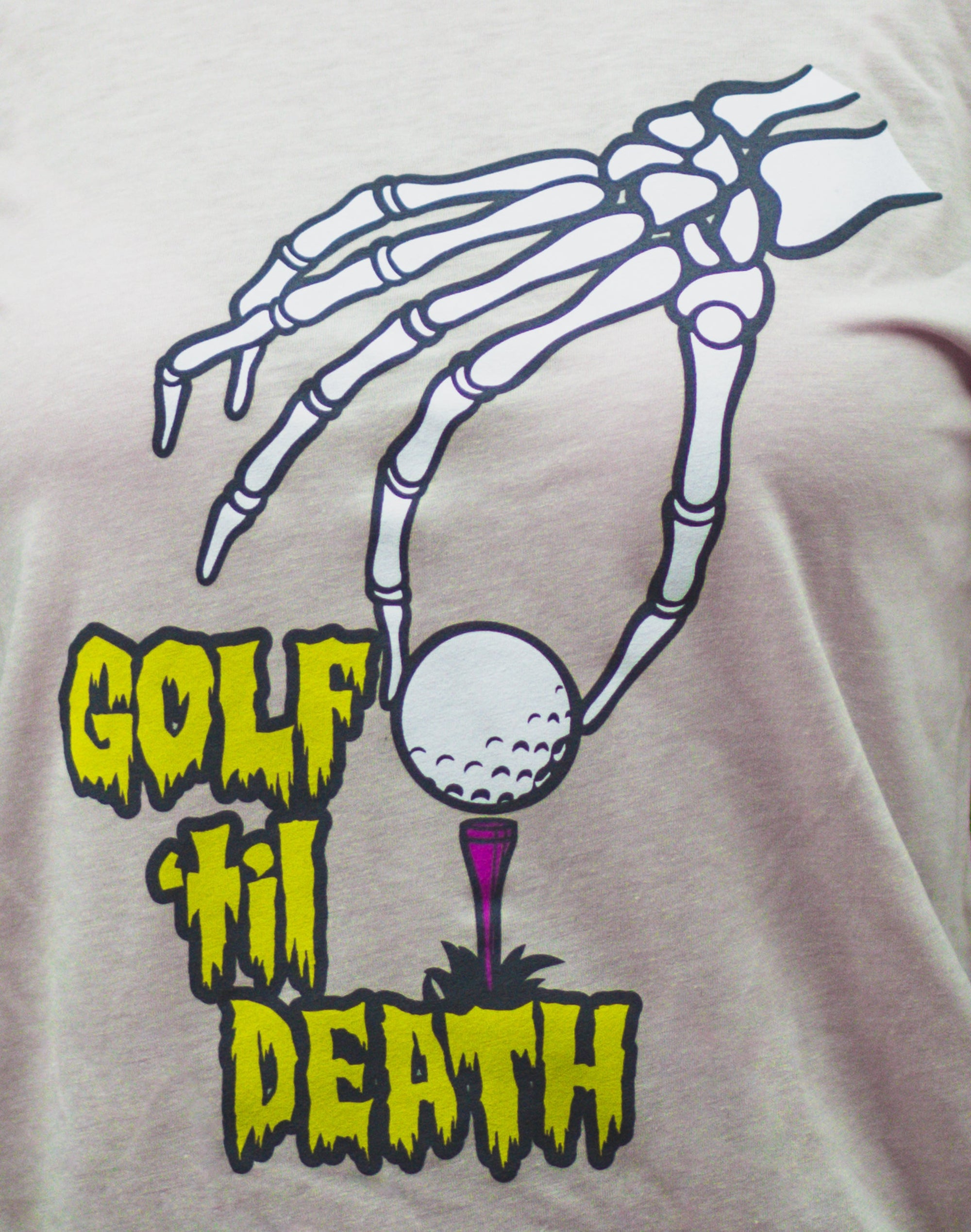 Golf Til Death Unisex T-Shirt - Bold graphic with golf-themed design, soft cotton, unisex fit