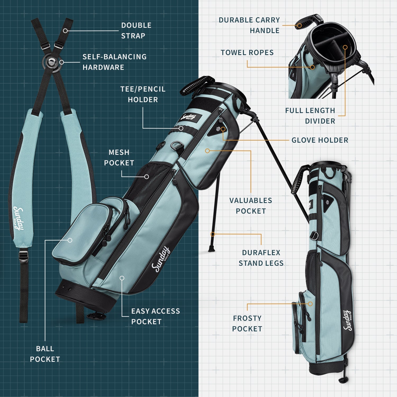 XL Loma Golf Bag