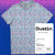 DUSTIN | Pastel Pixel Pattern Golf Polo Shirt for Men