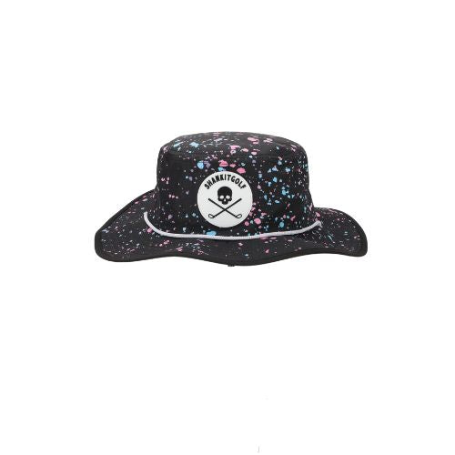 Black Paint Bucket Hat