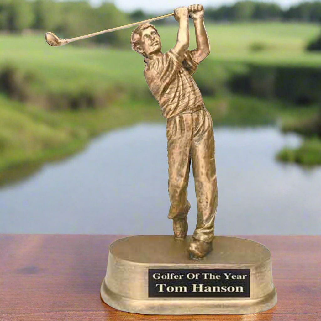 Custom Engraved Golf Champion Trophy