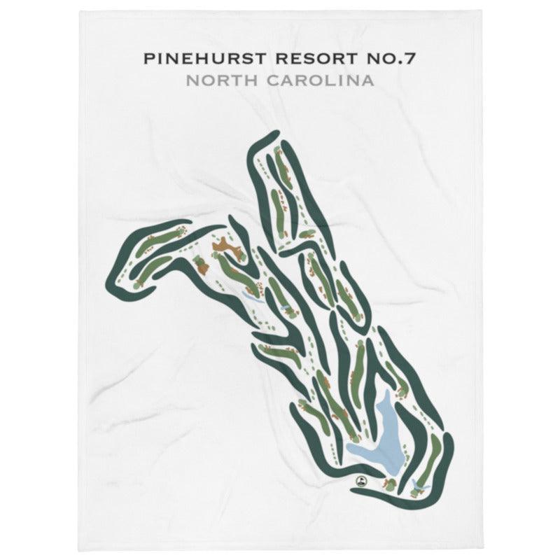 Pinehurst Resort #7, North Carolina - Printed Golf Courses