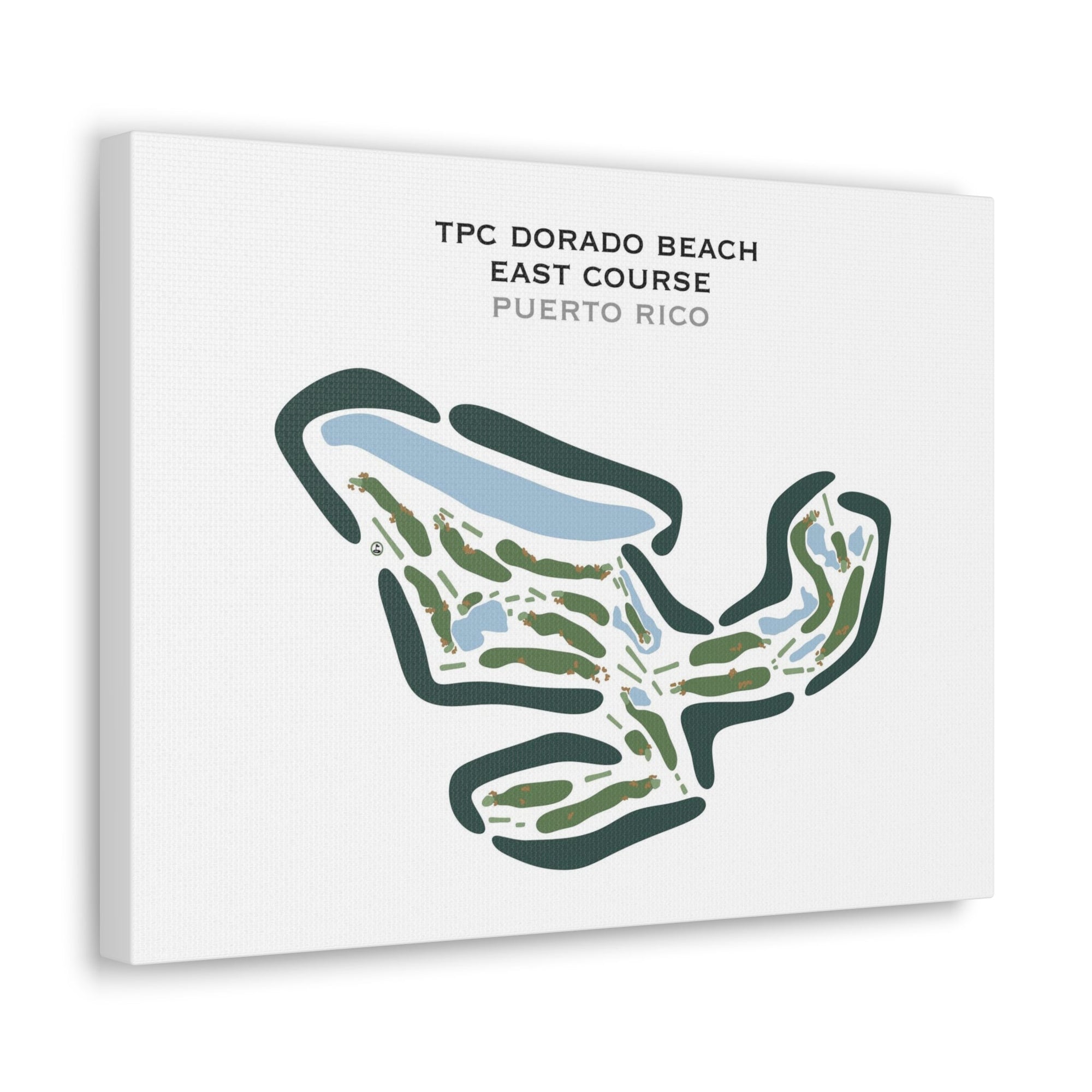 TPC Dorado Beach: East Course, Puerto Rico - Printed Golf Courses