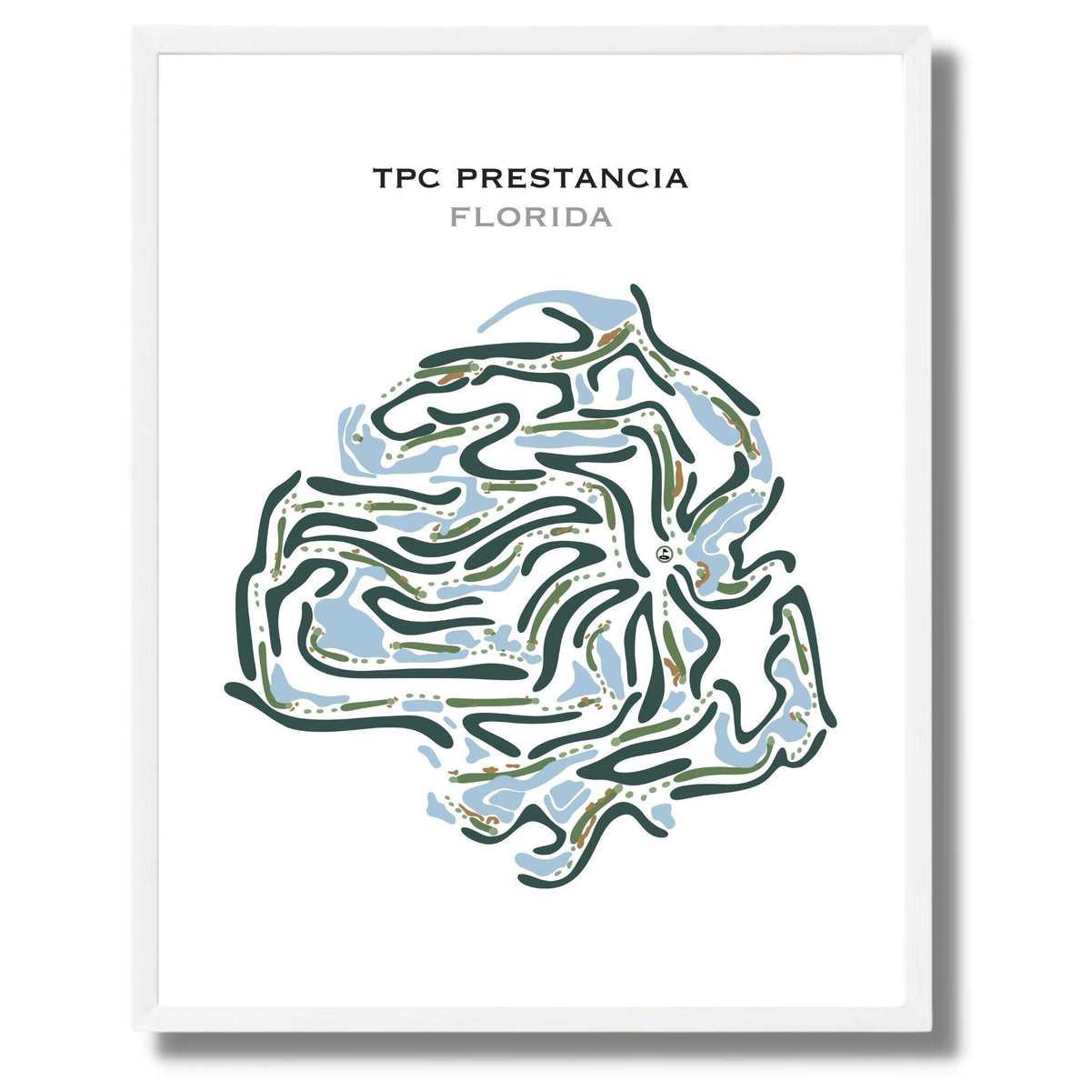 TPC Prestancia, Florida - Printed Golf Courses