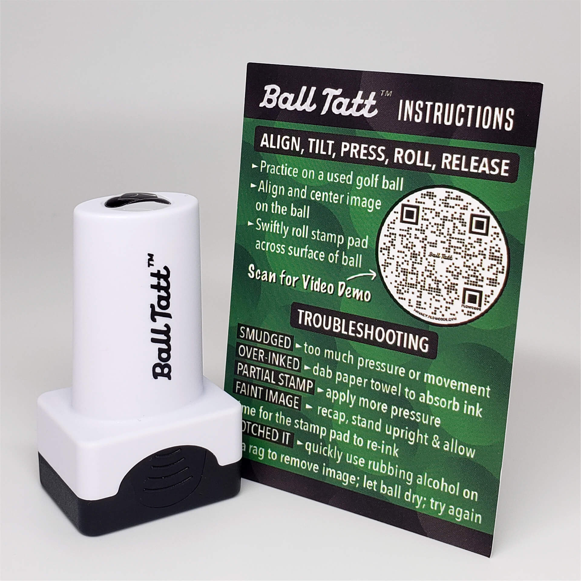 Cowboy Hat Golf Ball Stamp