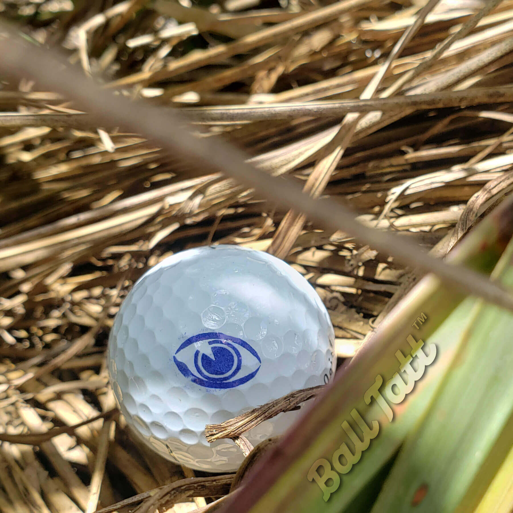 Eye Golf Ball Stamp