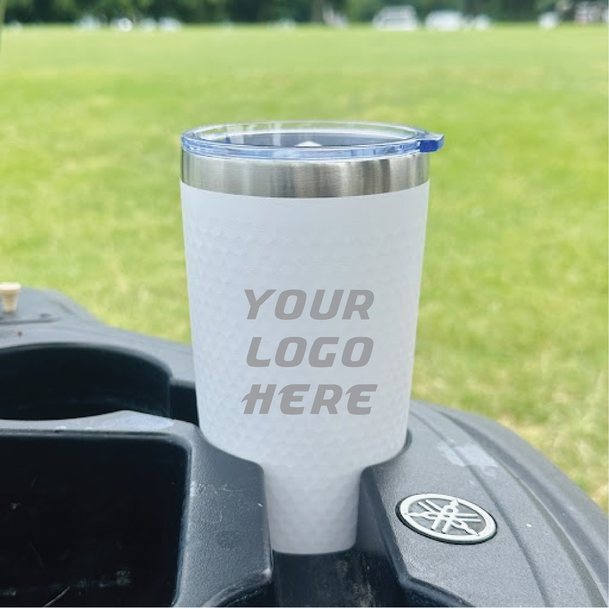 Custom Logo Golf Textured Tumbler