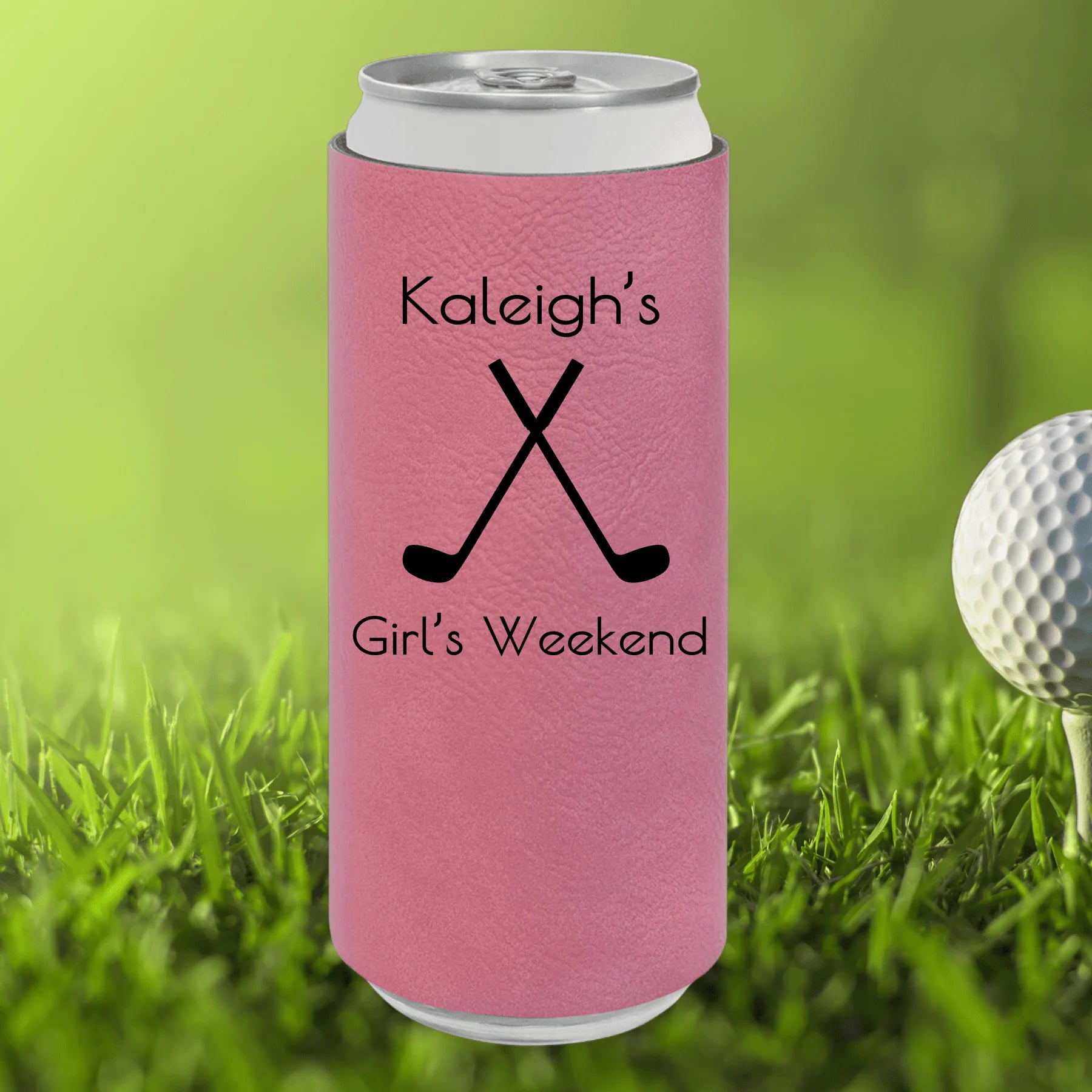 Girls Golf Weekend Koozie