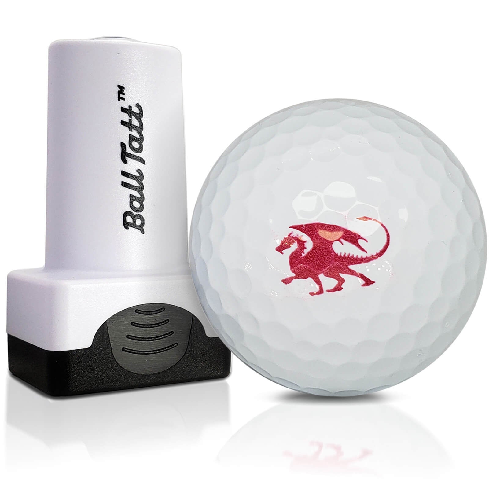 Red Dragon Golf Ball Stamp for unique ball marking.