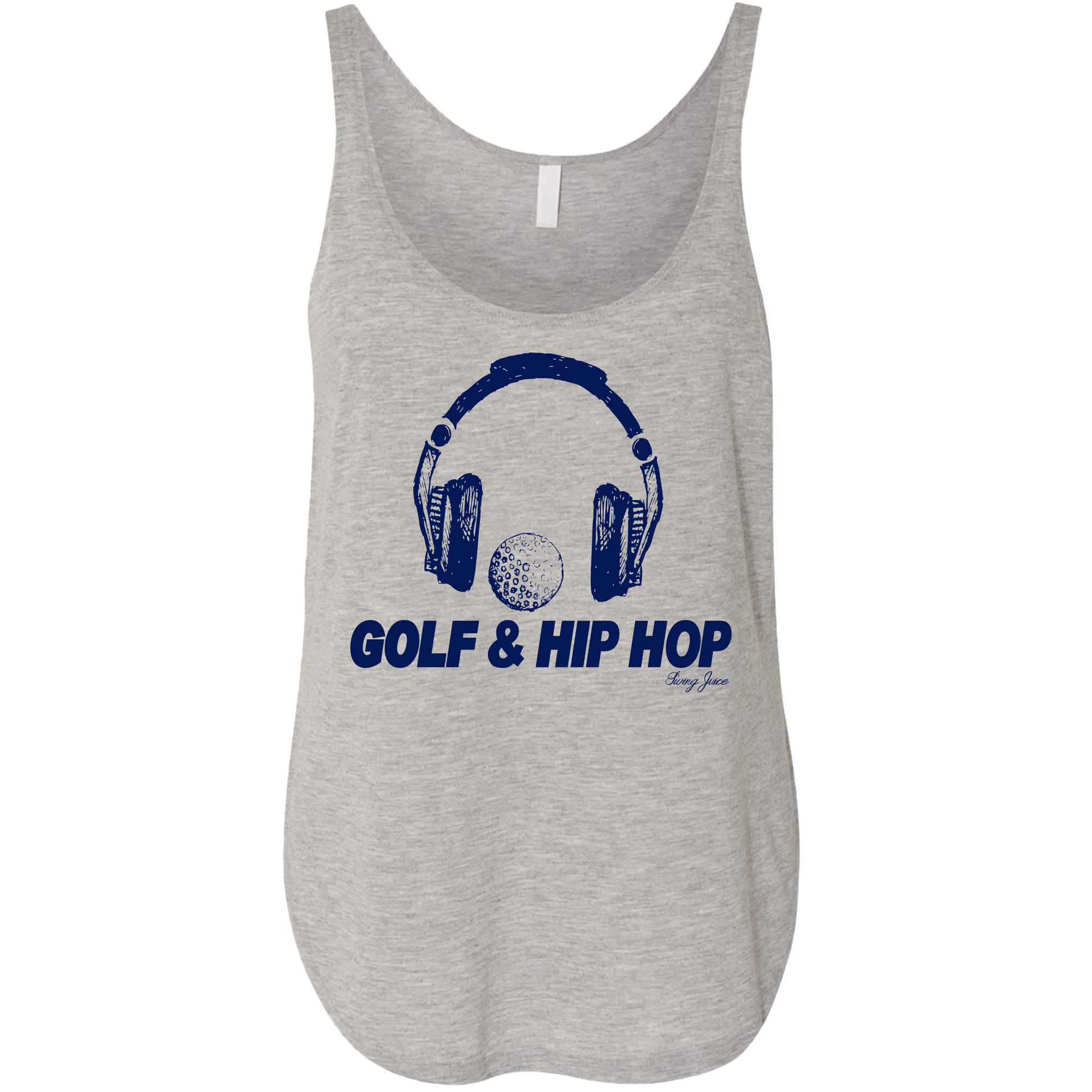 Golf Hip Hop Women’s Tank Top - Breathable cotton, hip hop-inspired design, relaxed women’s fit