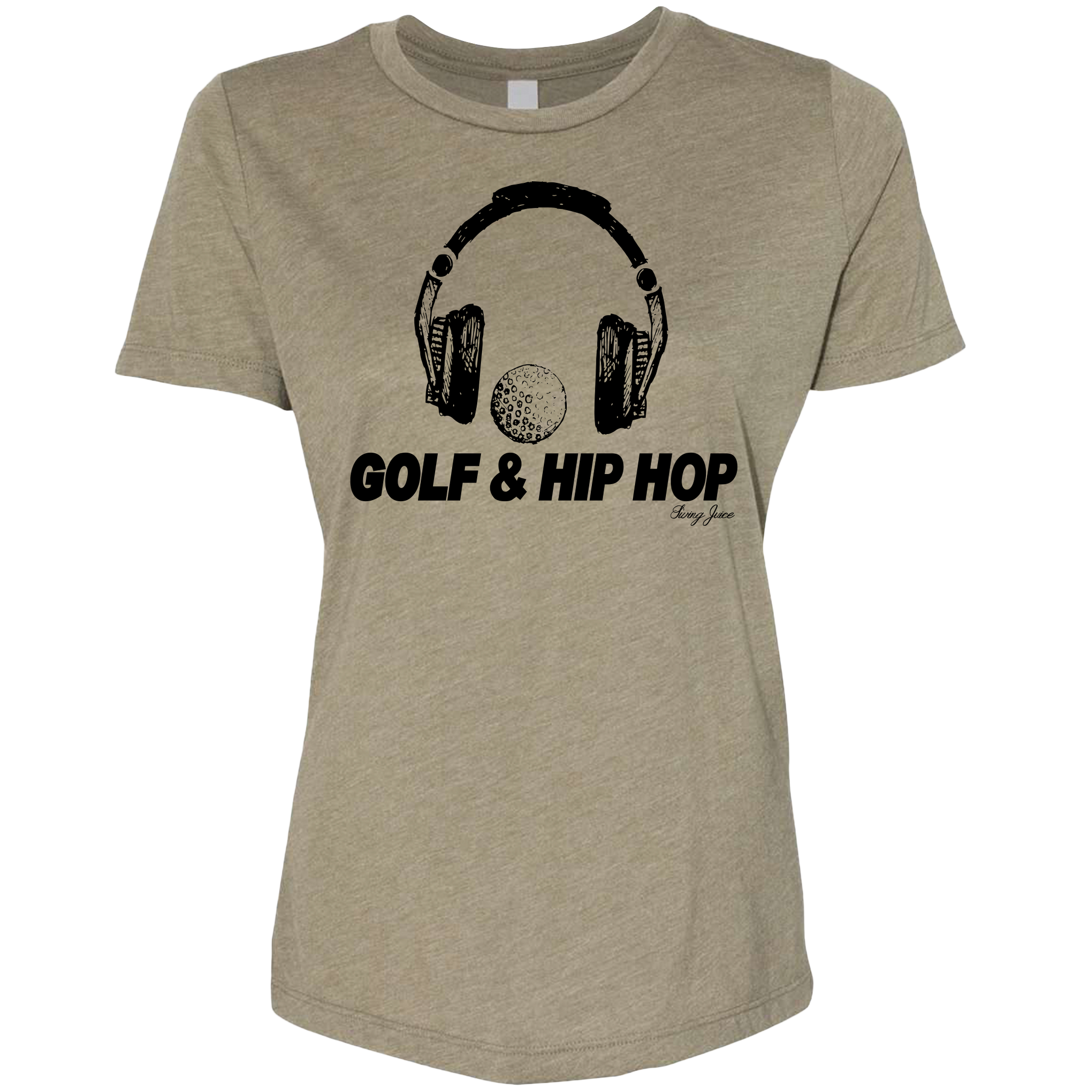 Golf Hip Hop Women’s T-Shirt - Hip hop-inspired graphic, soft cotton, relaxed women’s fit