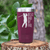 Maroon golf tumbler Best Dad By Par