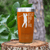 Orange golf tumbler Best Dad By Par