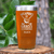 Orange Golf Tumbler With Best Weapons Design