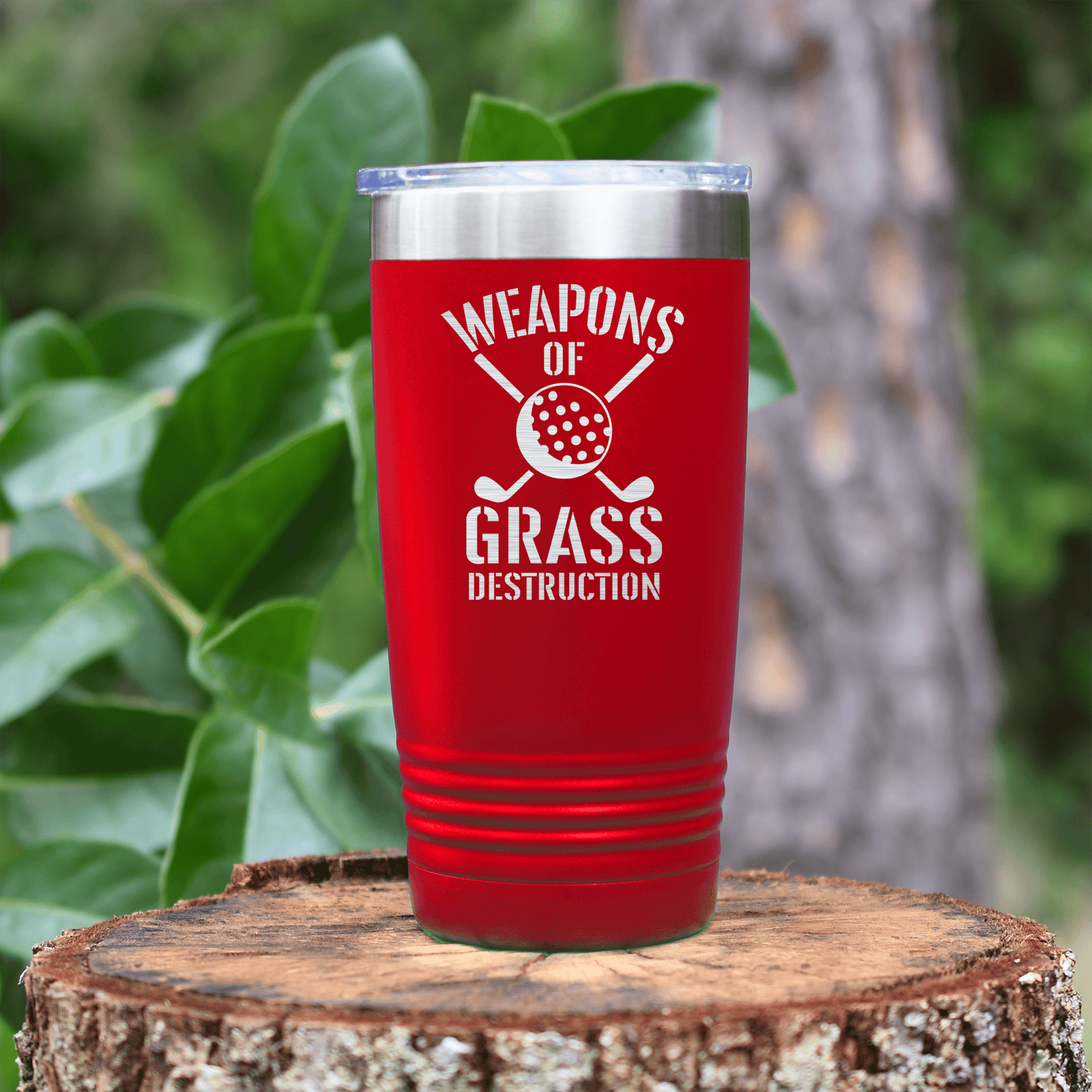 Weapons of Grass Destruction - Engraved YETI Tumbler