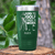 Green Golf Tumbler With Born To Golf Design