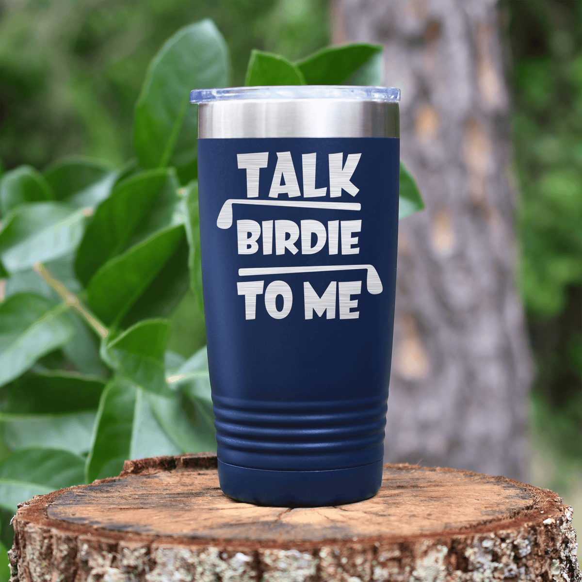 Navy golf tumbler Dirty Birdie