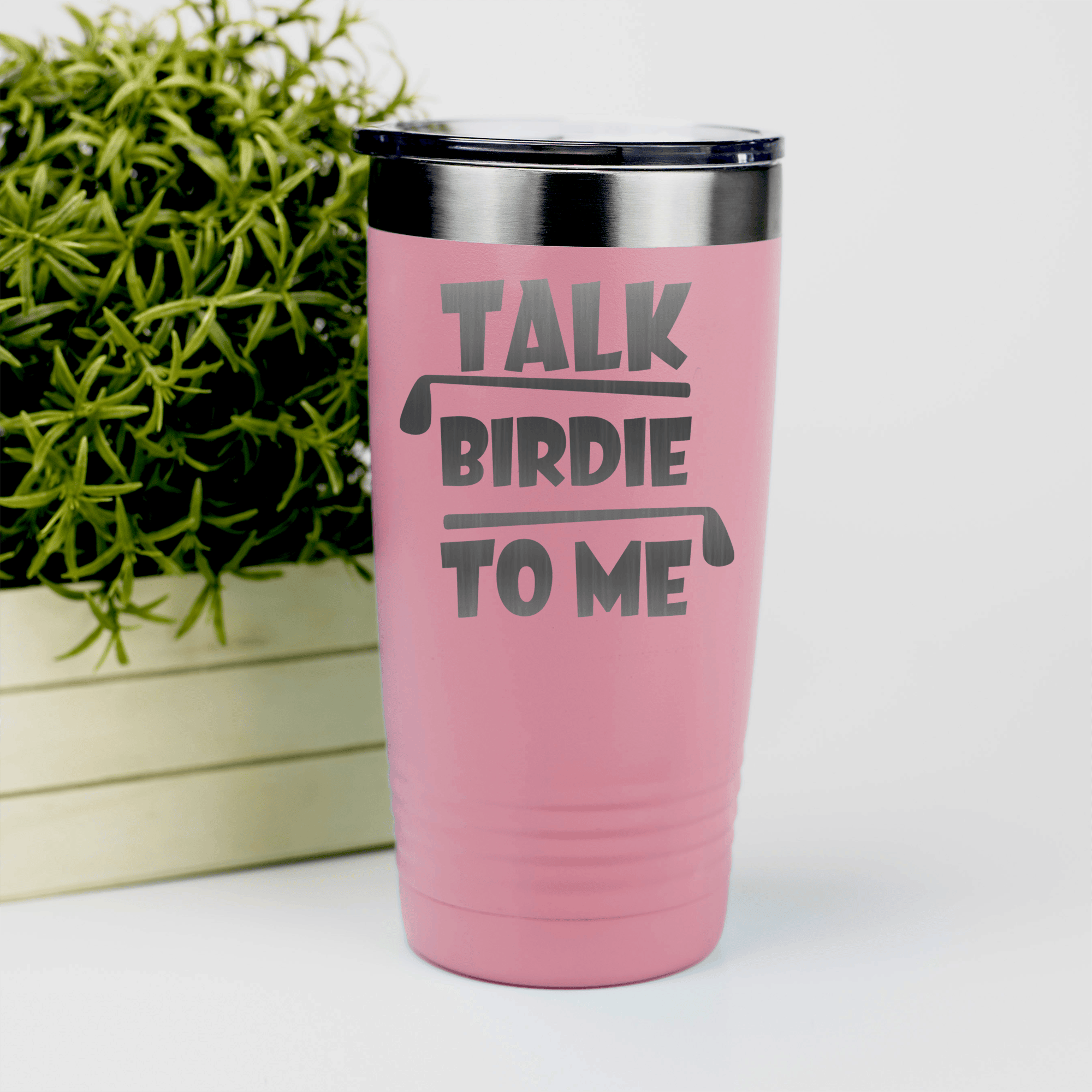 Salmon golf tumbler Dirty Birdie