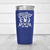 Blue golf tumbler Greatest Dad By Par