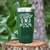 Green golf tumbler Greatest Dad By Par