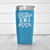 Light Blue golf tumbler Greatest Dad By Par