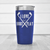 Blue golf tumbler I Love Foreplay