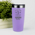 Light Purple golf tumbler Life Is Short Swing Hard