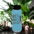 Light Blue golf water bottle Par Tee Time