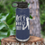 Navy golf water bottle Par Tee Time