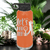 Orange golf water bottle Par Tee Time