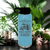 Light Blue golf water bottle Sip And Swing