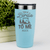 Teal Golf Tumbler With Talk Birdie To Me Design