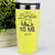 Yellow Golf Tumbler With Talk Birdie To Me Design