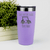 Light Purple golf tumbler They See Me Rollin