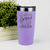 Light Purple golf tumbler Whos Your Caddie